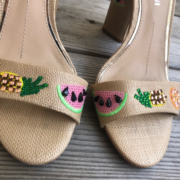 Gianni Bini Fruit Heels Block - Picture 3 of 10